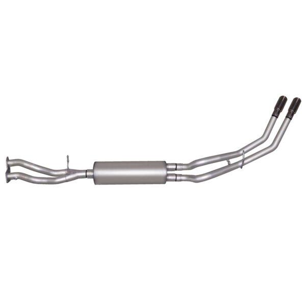 Cat-Back Dual Sport Exhaust System; Aluminized