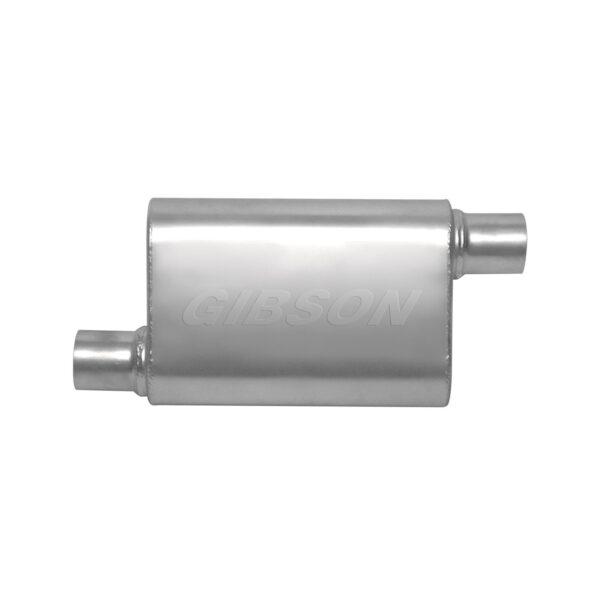 CFT Superflow Offset/Offset Oval Muffler; Stainless