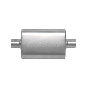 CFT Superflow Center/Offset Oval Muffler; Stainless