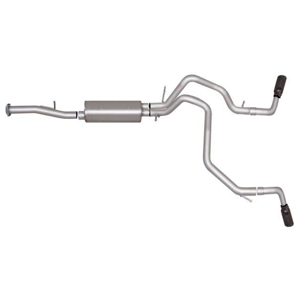 Cat-Back Dual Extreme Exhaust System; Aluminized