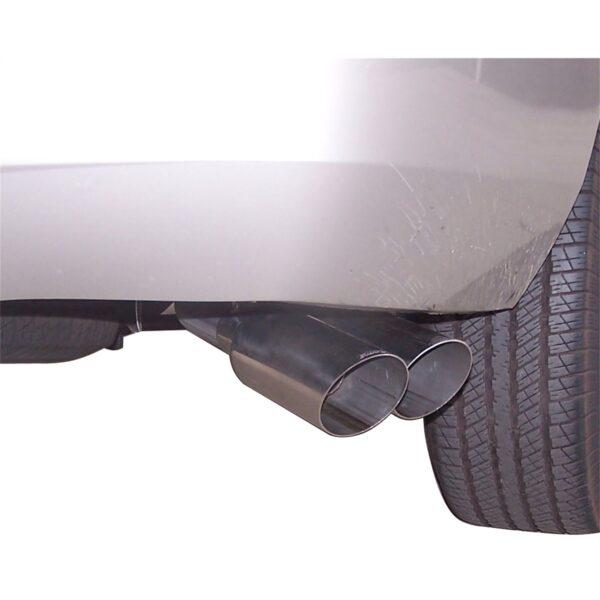 Cat-Back Dual Sport Exhaust System; Aluminized