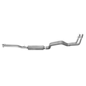 Cat-Back Dual Sport Exhaust System; Aluminized