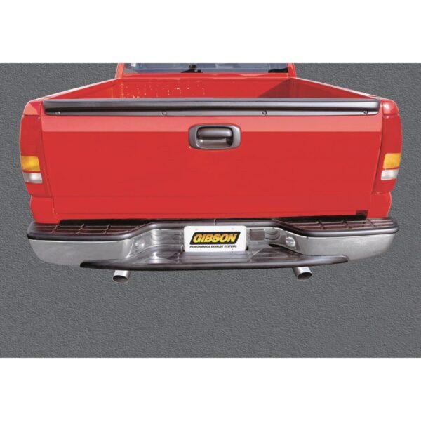 Cat-Back Dual Split Exhaust System; Aluminized