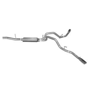 Cat-Back Dual Extreme Exhaust System; Aluminized