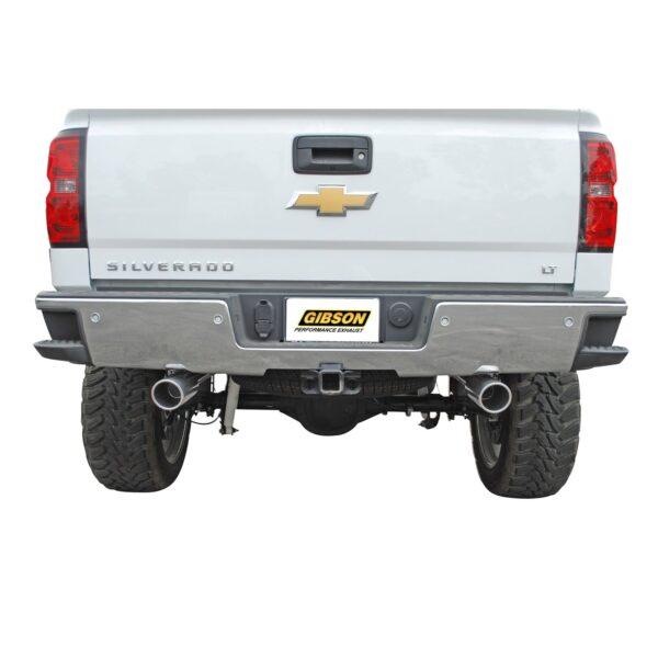 Cat-Back Dual Split Exhaust System; Aluminized