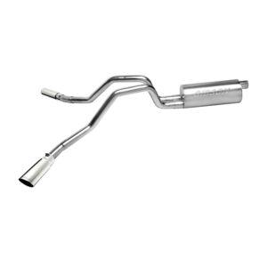 Cat-Back Dual Extreme Exhaust System; Aluminized