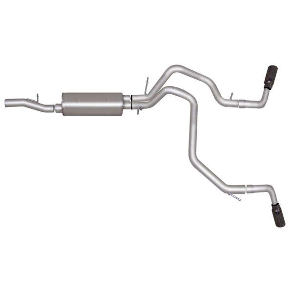 Cat-Back Dual Extreme Exhaust System; Aluminized