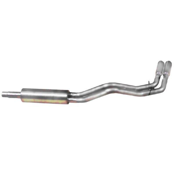 Cat-Back Dual Sport Exhaust System; Aluminized