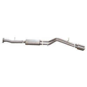 Cat-Back Dual Sport Exhaust System; Stainless