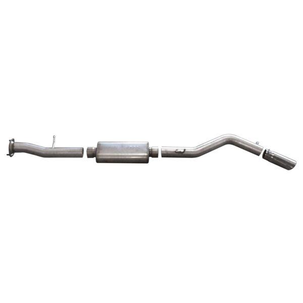 Cat-Back Single Exhaust System; Stainless