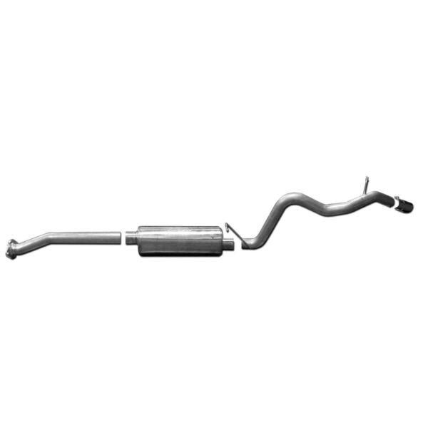 Cat-Back Single Exhaust System; Stainless