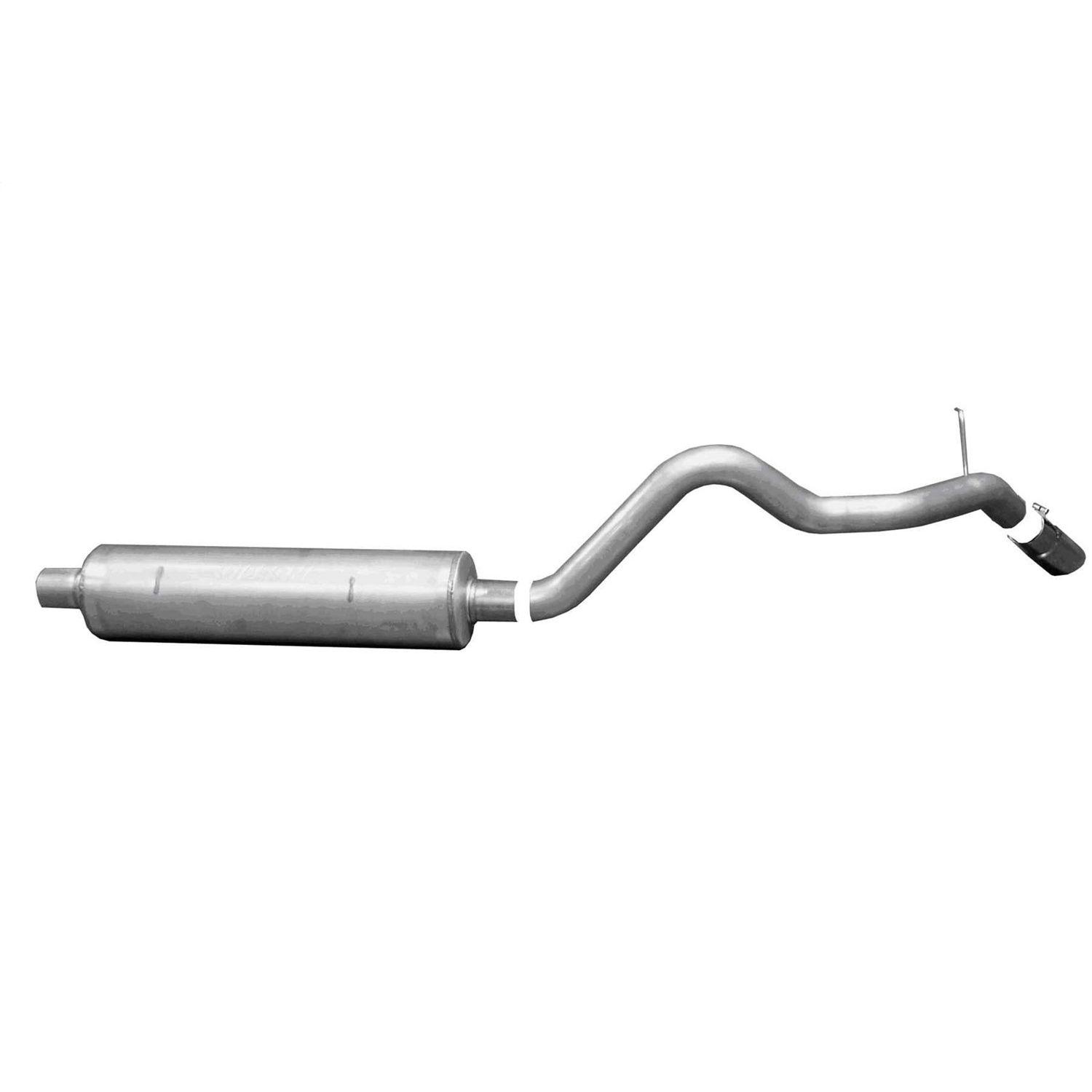 Cat-Back Single Exhaust System; Stainless