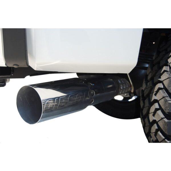 Filter-Back Single Exhaust System; Stainless