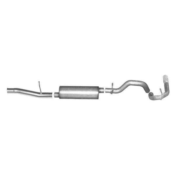 Cat-Back Single Exhaust System; Stainless