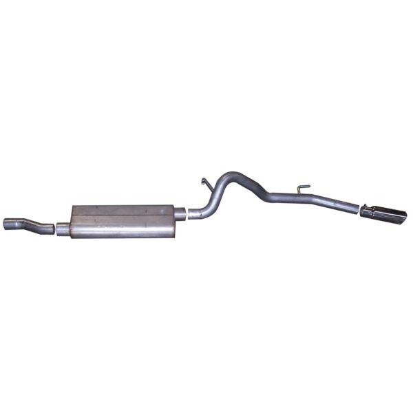 Cat-Back Single Exhaust System; Stainless