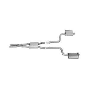 Cat-Back Dual Exhaust System; Stainless