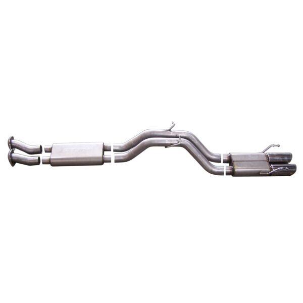 Cat-Back Dual Exhaust System; Stainless