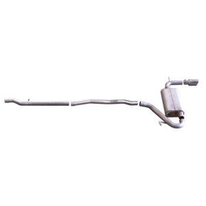 Cat-Back Single Exhaust System; Stainless