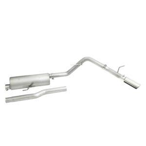 Cat-Back Single Exhaust System; Stainless