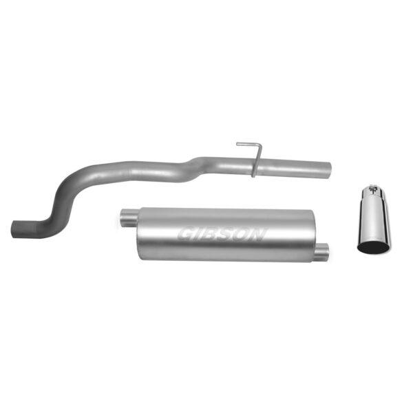 Cat-Back Single Exhaust System; Stainless