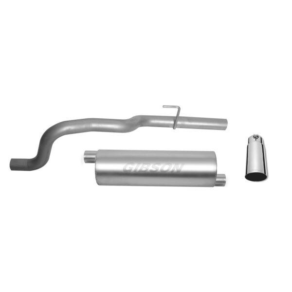 Cat-Back Single Exhaust System; Stainless