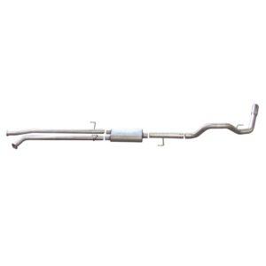 Cat-Back Single Exhaust System; Stainless