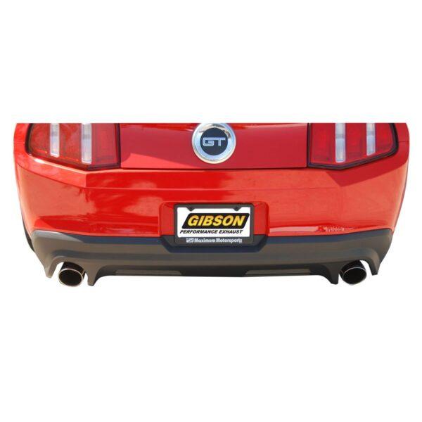 Axle Back Dual Exhaust System; Stainless