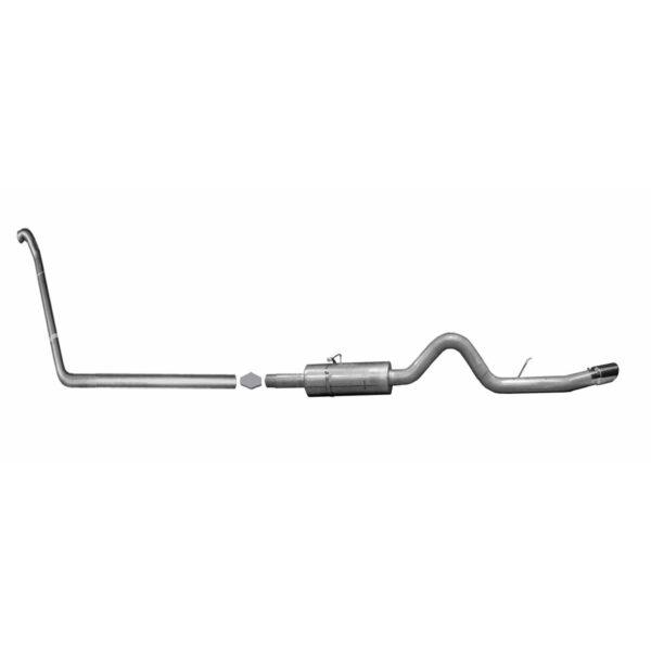 Turbo-Back SingleExhaust System; Stainless