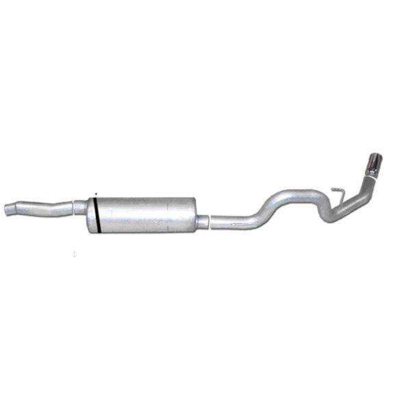 Cat-Back Single Exhaust System; Stainless