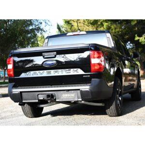 Black Elite Cat-Back Single Exhaust System; Stainless