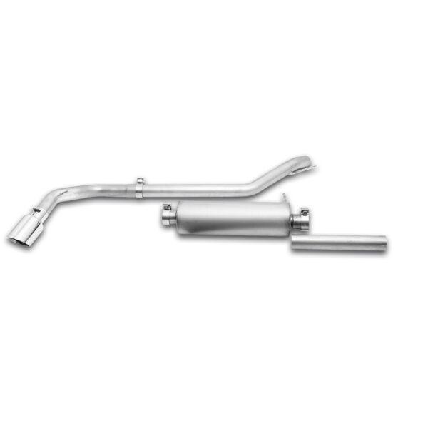 Cat-Back Single Exhaust System; Stainless