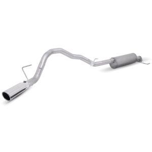 Cat-Back Single Exhaust System; Stainless