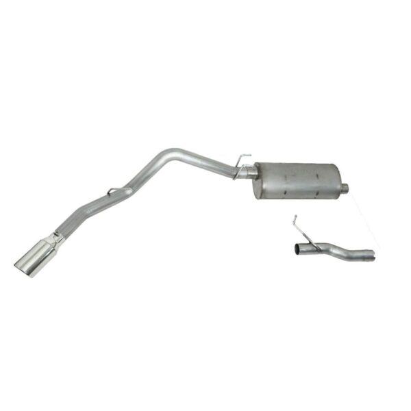 Cat-Back Single Exhaust System; Stainless