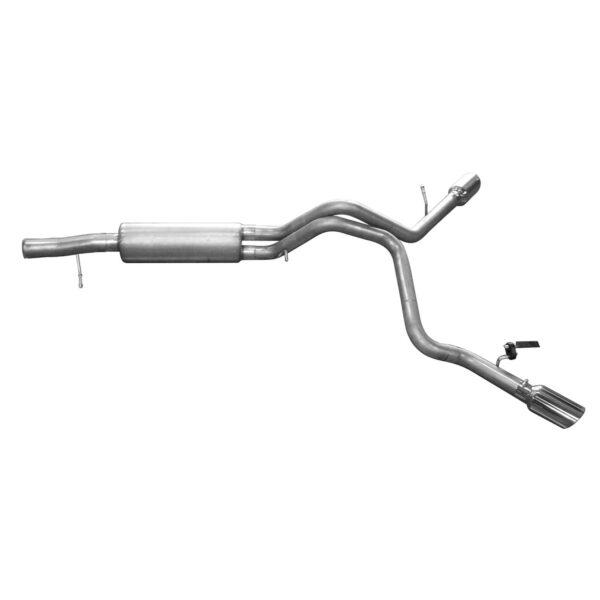 Cat-Back Dual Extreme Exhaust System; Stainless