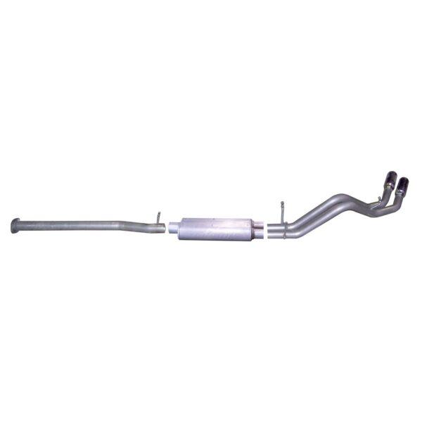 Cat-Back Dual Sport Exhaust System; Stainless