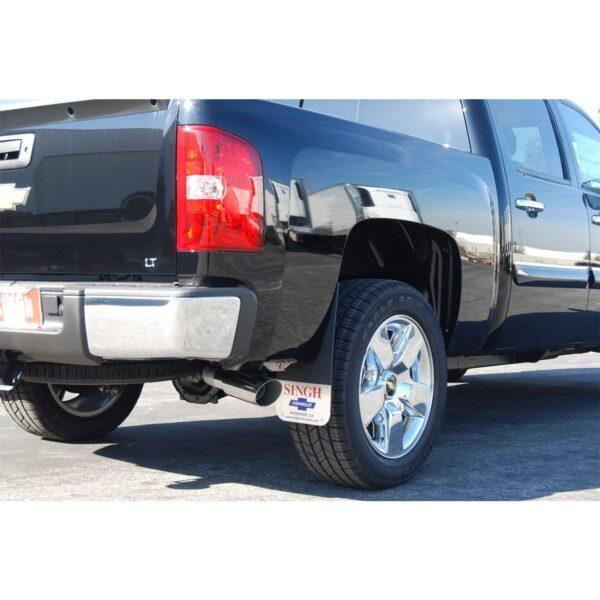 Cat-Back Dual Split Exhaust System; Stainless