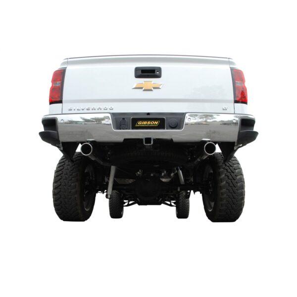 Cat-Back Dual Split Exhaust System; Stainless