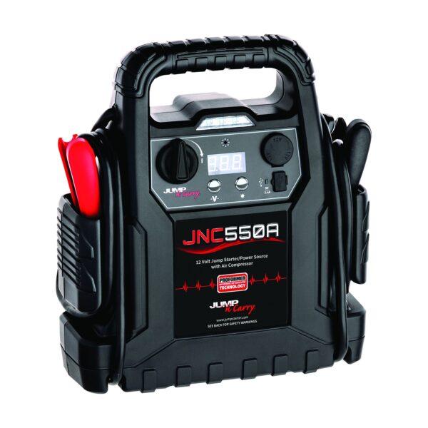 1100 Peak Amp 12 Volt Jump Starter with Air Compressor