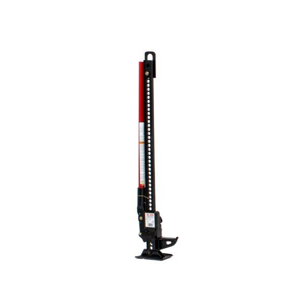 42 in Cast & Steel Model, 7000 lb. Capacity. Black Jack with a Red Handle.