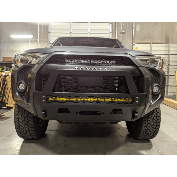 ICI Front Bumper; AL-FBM71TYN-RT; 2014 - 2021 Toyota 4Runner; Alumilite Series; aftermarket aluminum winch ready truck bumper