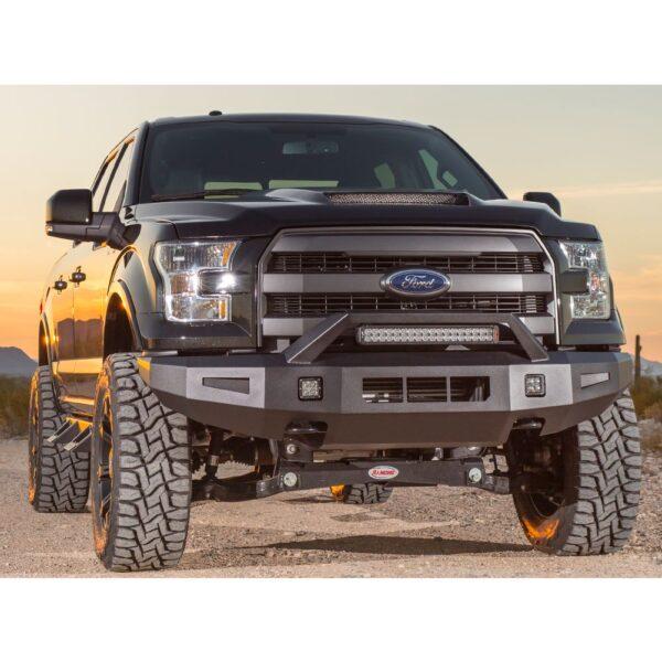 ICI Front Bumper; AL-FBM84FDN-RT; 2015 - 2017 Ford F150; Alumilite Series; aftermarket aluminum truck bumper