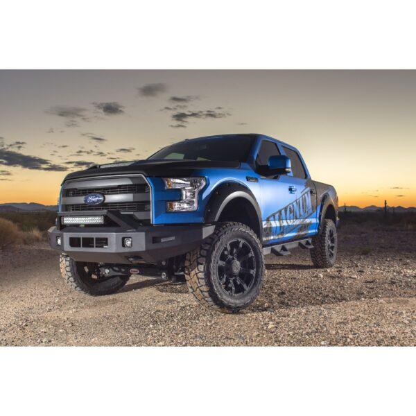 ICI Front Bumper; AL-FBM84FDN-RT; 2015 - 2017 Ford F150; Alumilite Series; aftermarket aluminum truck bumper