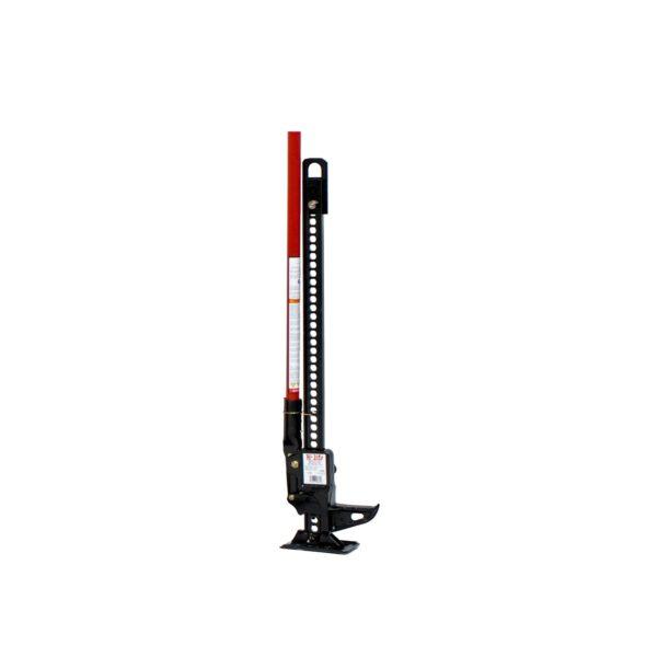 36 in Cast & Steel Model. 7000 lb. Capacity. Black Jack with a Red Handle.