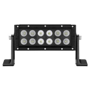 6 inch C-Series C6 LED Light Bar - Blue Strobe -16W Flood