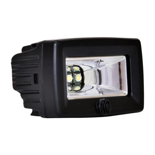 KC Hilites 2 in C-Series C2 LED - Single Light - 20W Flood Beam