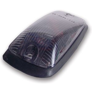 Smoke Single Hi-5 Cab Roof Light, 88-02 GM Style