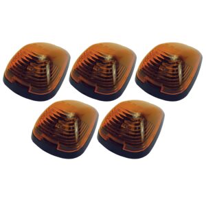 Amber Hi-5 Cab Roof Light Kit, 99-16 Ford Style