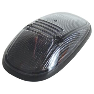 Smoke Single Hi-5 Cab Roof Light, 99-02 Dodge Style