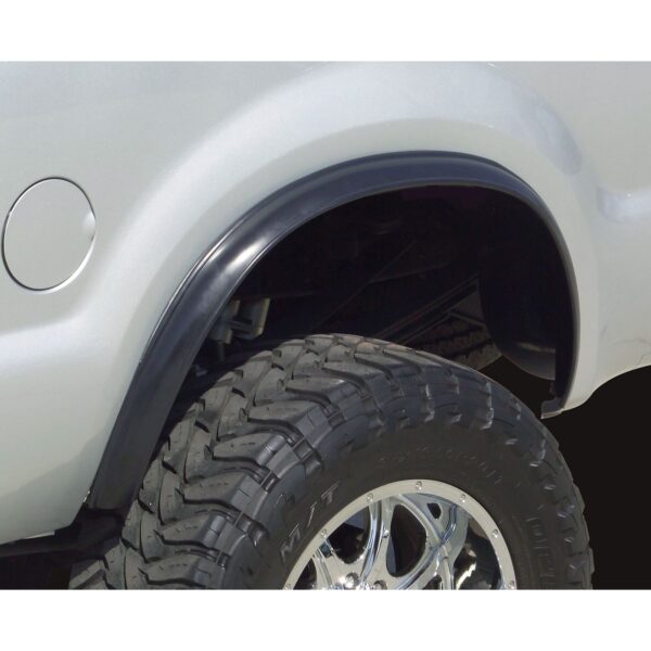 Flexy Flare Rubber Fender Extensions, 99-08 Ford SuperDuty Pickup 4 Piece Kit