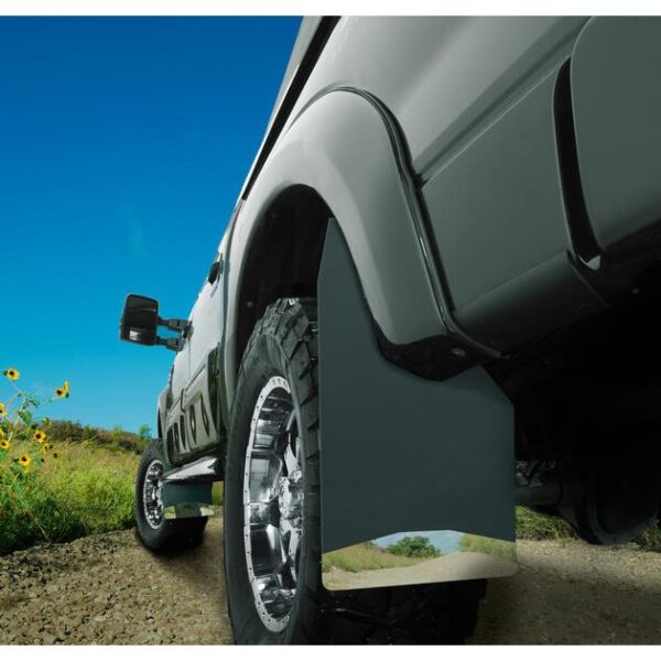 Husky Universal Mud Flaps 14" Wide - Black Wt 17153